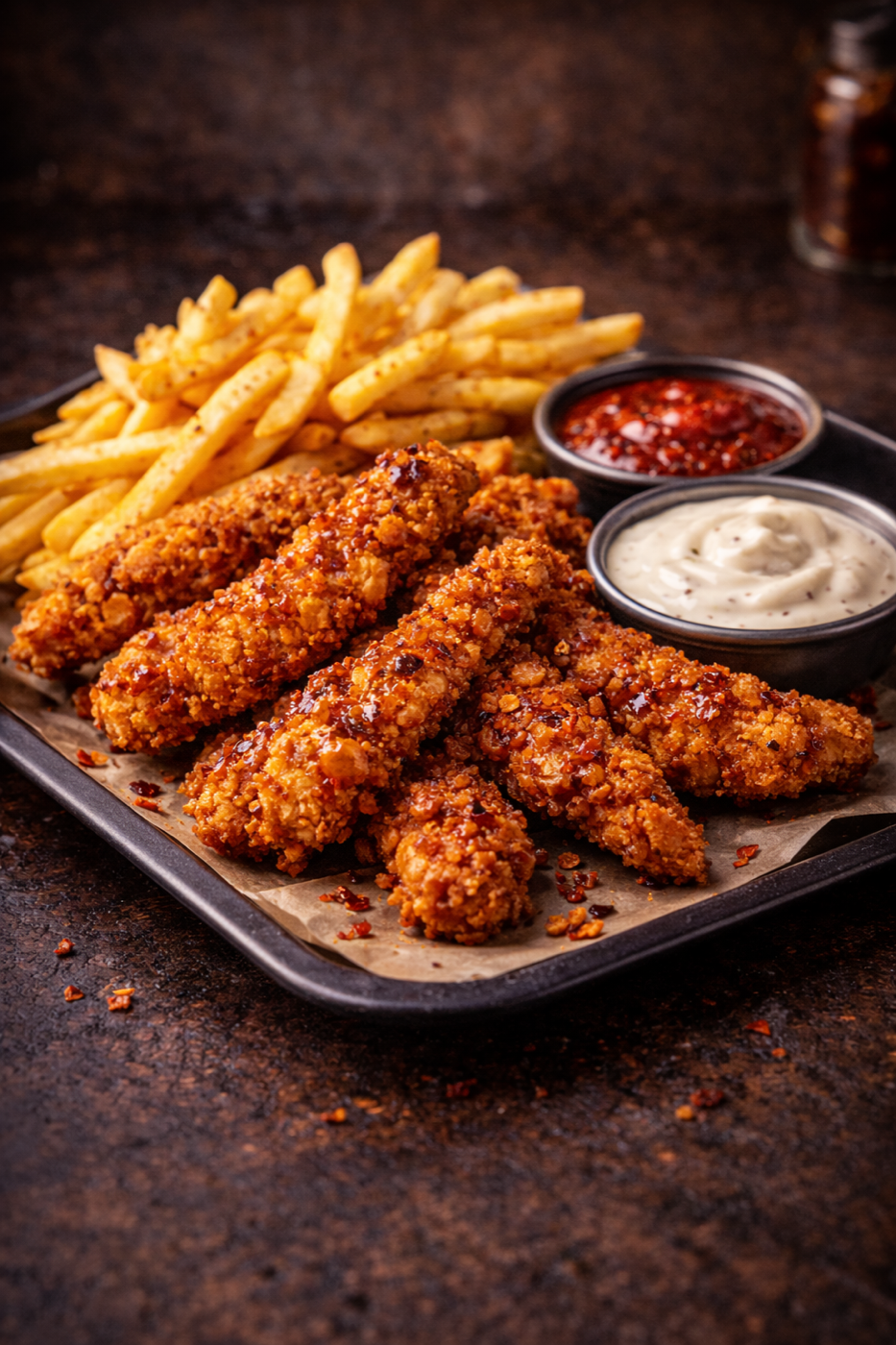 Aripioare cu cartofi